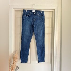 Paige Verdugo Ankle Jeans, Size 28, Medium Wash